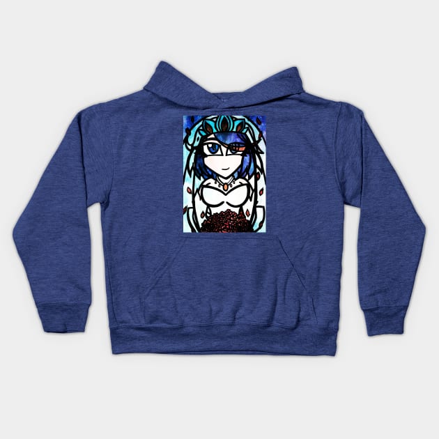 Kill la Kill - Bride Ryuko Kids Hoodie by ScribbleSketchScoo